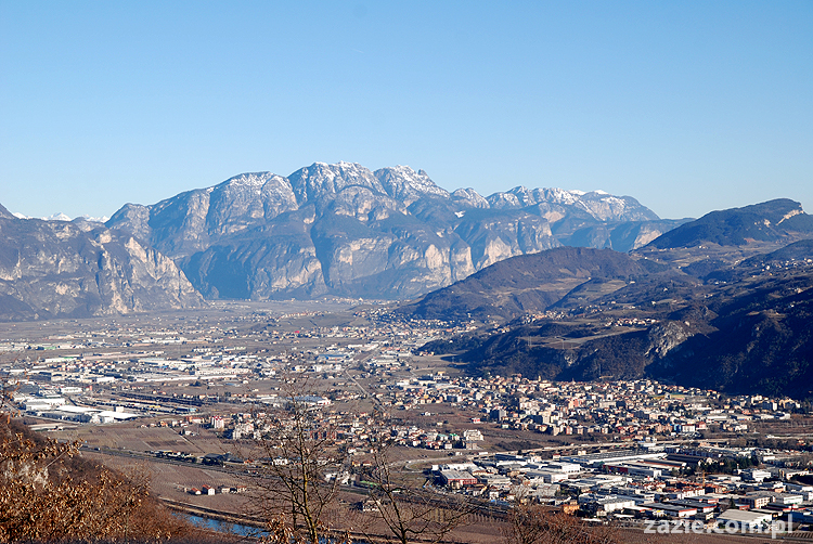 droga z Vason na Monte Bondone do Monachium