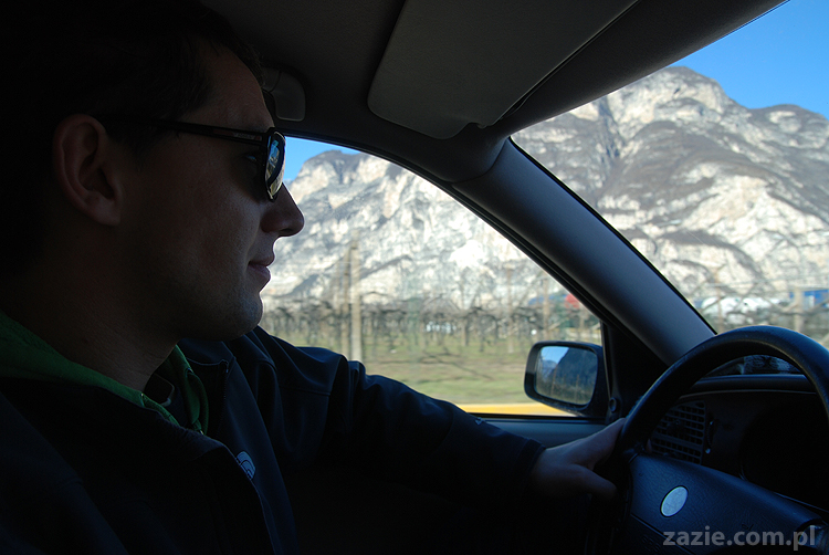 droga z Vason na Monte Bondone do Monachium