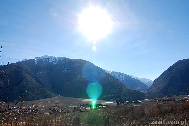 droga z Vason na Monte Bondone do Monachium