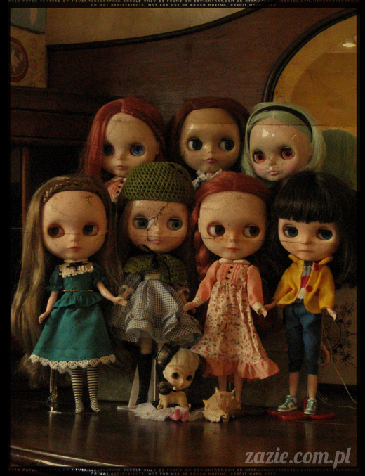 Blythe doll lalka custom 