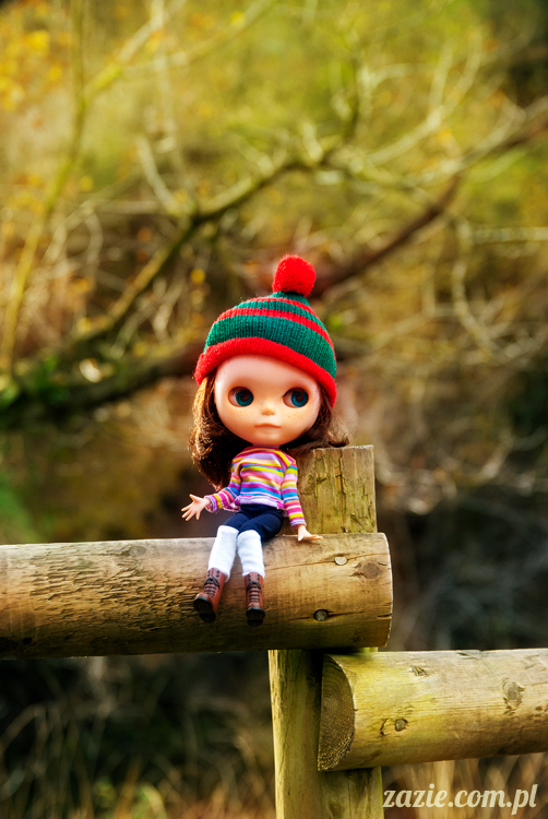 lalka Blythe doll Orka custom by Zazie, South Wales, Brecon Beacon, Gwaun Hepste