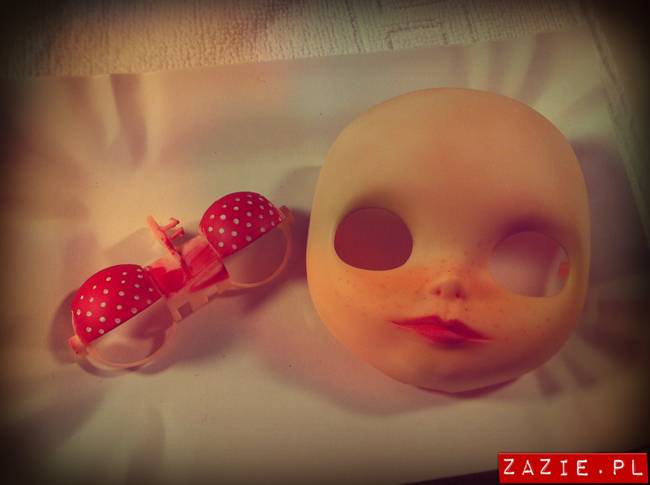 custom blythe doll ooak simply vanilla by Zazie Oh!Zazie