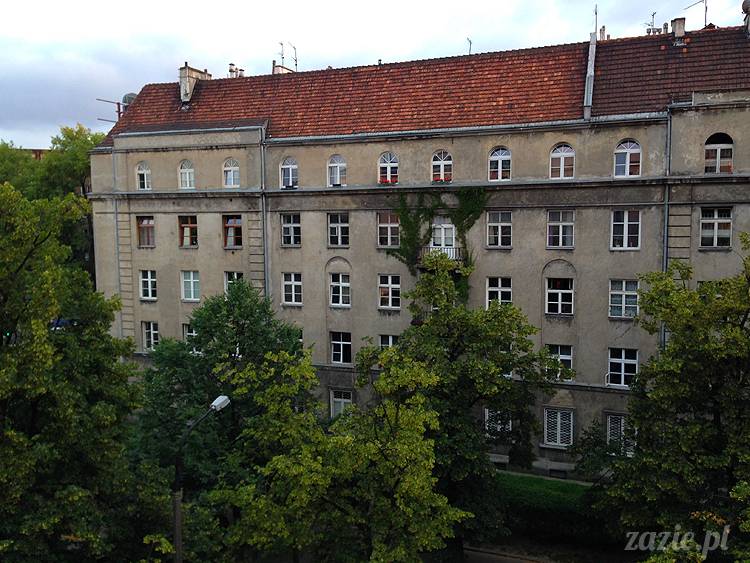 Ochocianie na balkonie, Warszawa, Stara Ochota