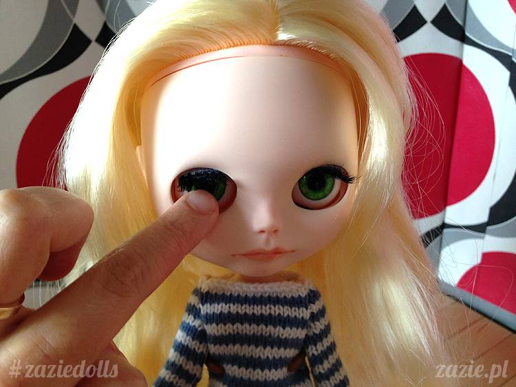 lalka Blythe na sprzedaż, sprzedam lalkę Blythe, custom Blythe doll for adoption, Zazie Custom Blythe Dolls