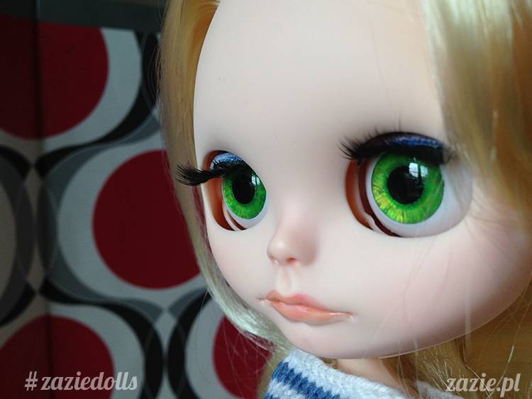 lalka Blythe na sprzedaż, sprzedam lalkę Blythe, custom Blythe doll for adoption, Zazie Custom Blythe Dolls