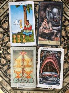 karta dnia: CZWÓRKA KIELICHÓW (PUCHARÓW)