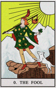 karta tarota: GŁUPIEC