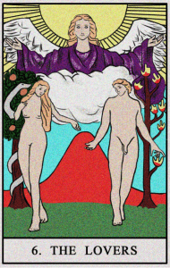 karta tarota KOCHANKOWIE