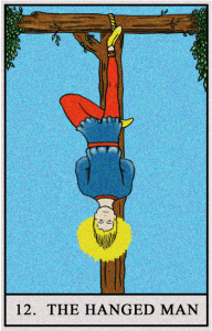 karta tarota WISIELEC