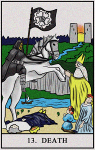 karta tarota ŚMIERĆ